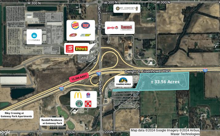 Pictures of Land property located at 2300 N 600 W, Greenfield, IN 46140 for sales - image #1