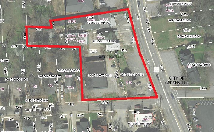 Pictures of Land property located at 810 Augusta St, Greenville, SC 29605 for sales - image #1