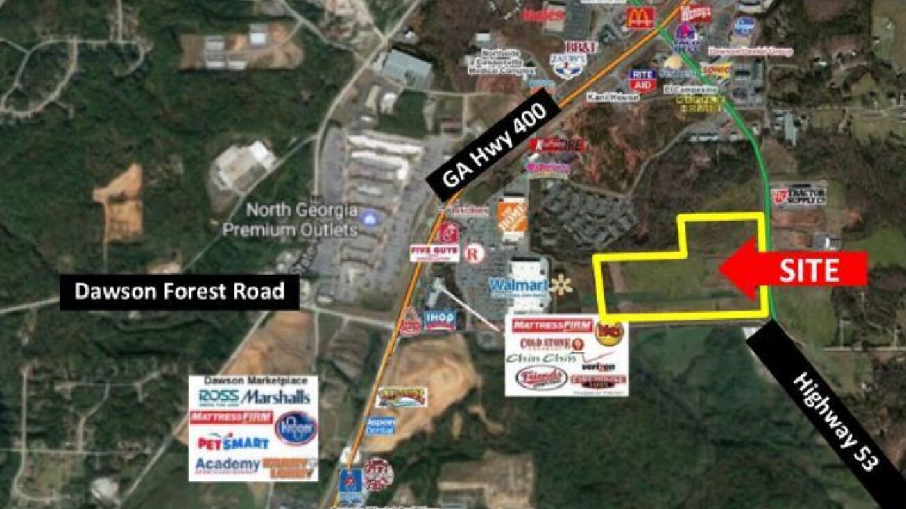 Dawson Forest Road at Highway 53, Dawsonville, GA 30534