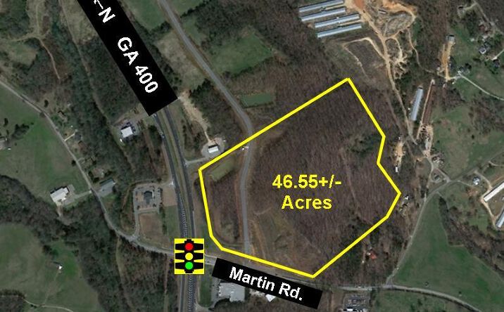 Pictures of Land property located at 4695 Martin Rd, Cumming, GA 30041 for sales - image #1