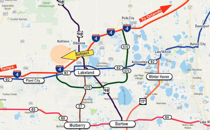 Pictures of Land property located at NE Galloway/Knights Station Road, Lakeland, FL 33810 for sales - image #1