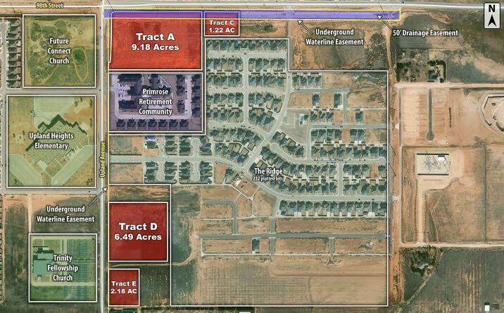 Pictures of Land property located at SEC 98th Street & Upland Avenue, Lubbock, TX 79424 for sales - image #1