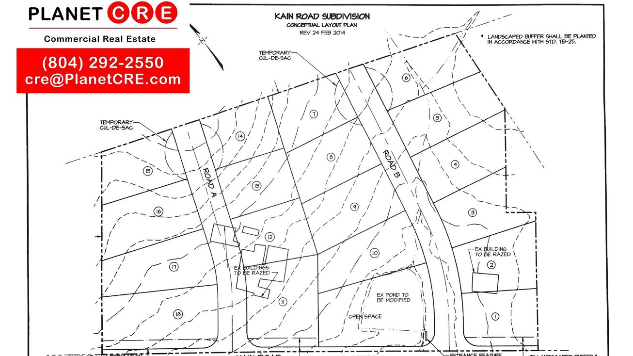 12198 Kain Rd, Glen Allen, VA 23059 Land for Sale Kain Road Development