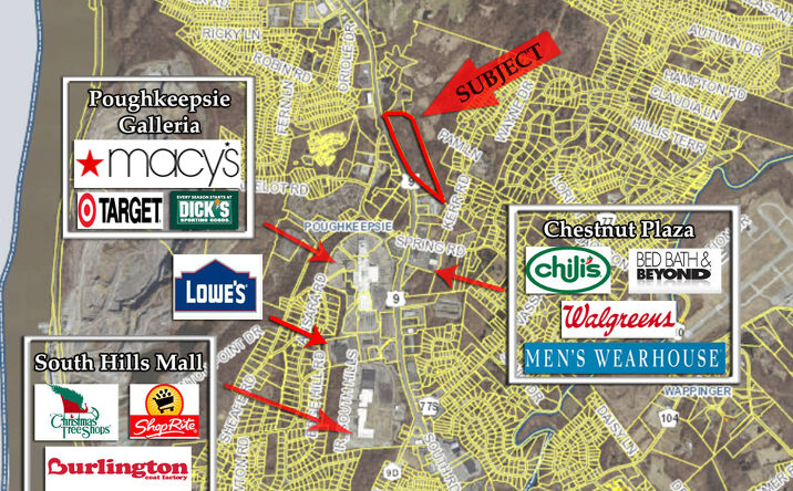 Pictures of Land property located at U.S. Route 9 / South Road, Poughkeepsie, NY 12601 for sales - image #1