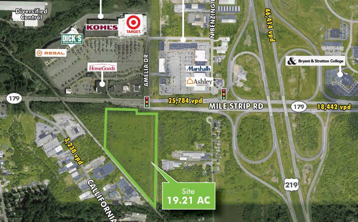 Pictures of Land property located at 5783 Milestrip Rd, Orchard Park, NY 14127 for sales - image #1