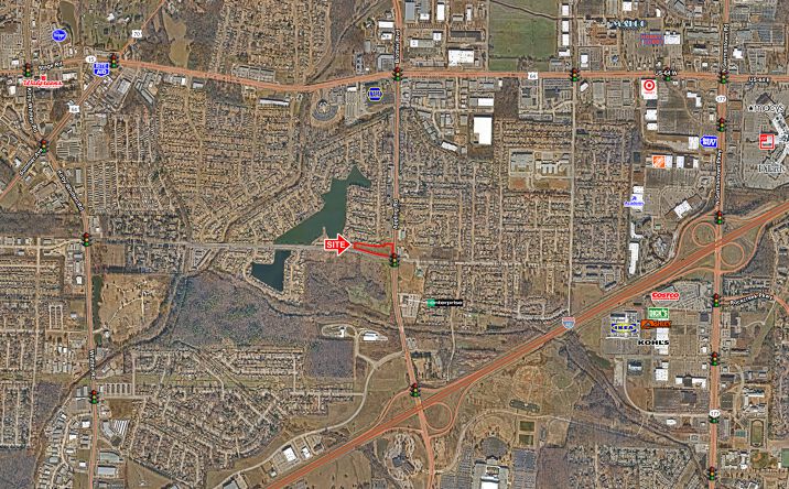 Pictures of Land property located at NWC Appling Rd & Reese Rd, Memphis, TN 38133 for sales - image #1