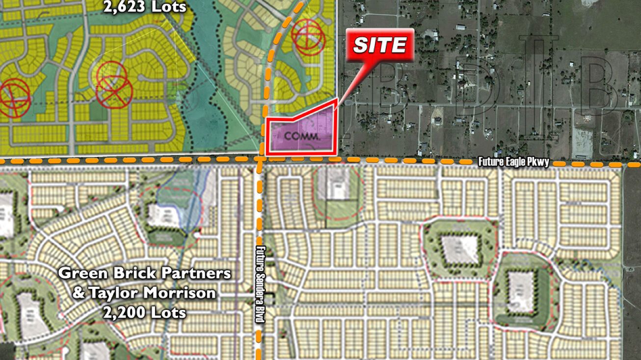 NEC of Sendera Blvd. & Eagle Pkwy., Fort Worth, TX 76052 Land for