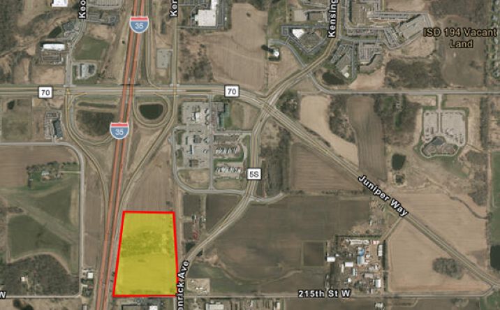 Pictures of Land property located at SEQ of I-35 and CR-70, Lakeville, MN 55044 for sales - image #1