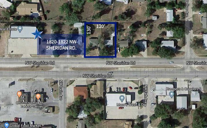 Pictures of Multifamily, Mixed Use, Land property located at 1820-1822 NW Sheridan Rd, Lawton, OK 73507 for comps - image #1