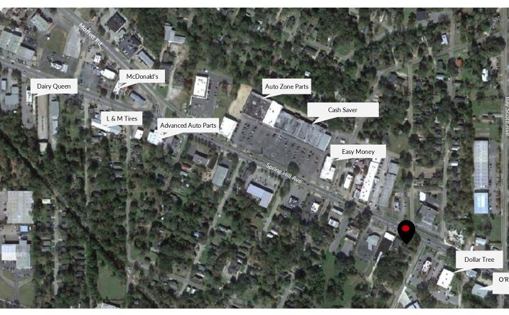 Pictures of Retail, Office, Mixed Use, Special Purpose property located at 2851 SpringHill Ave, Mobile, AL 36607 for sales - image #1