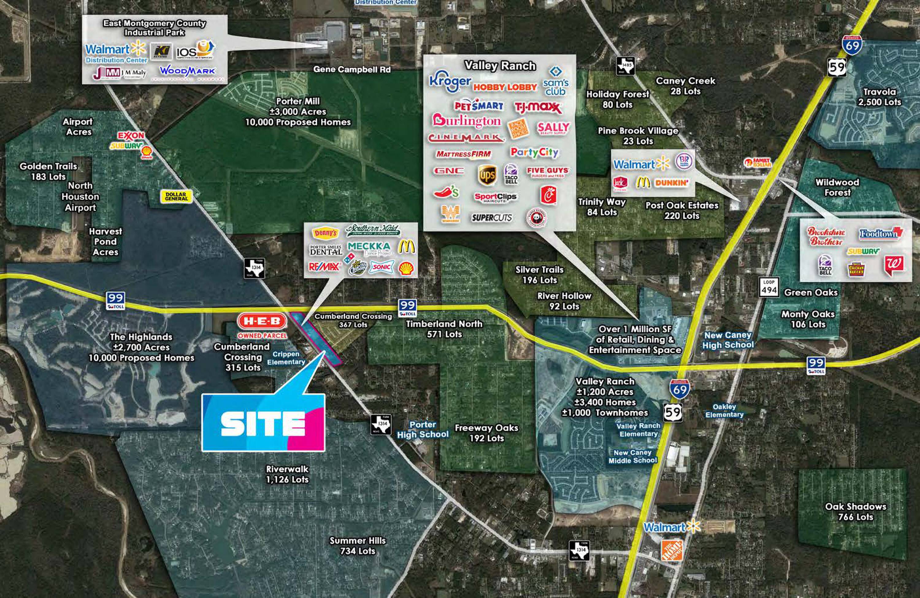 Grand Parkway & FM 1314 Land