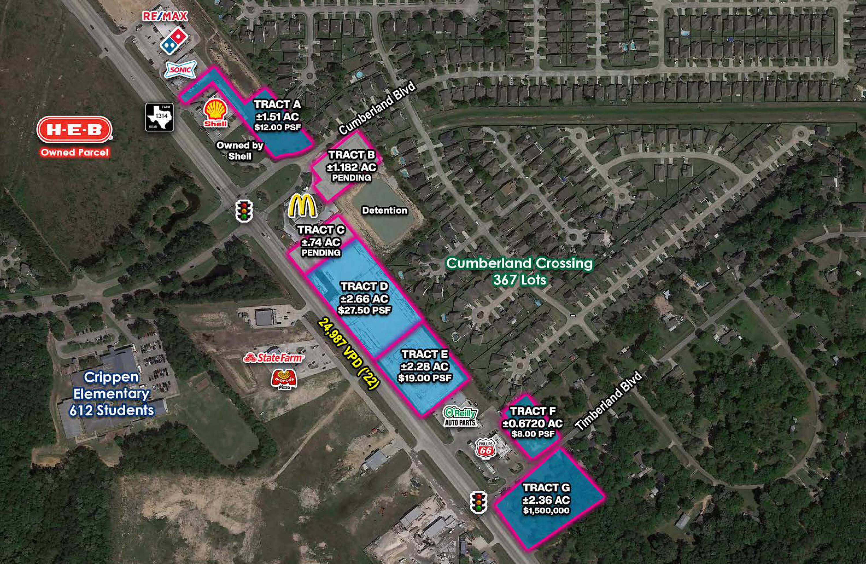 Grand Parkway & FM 1314 Land