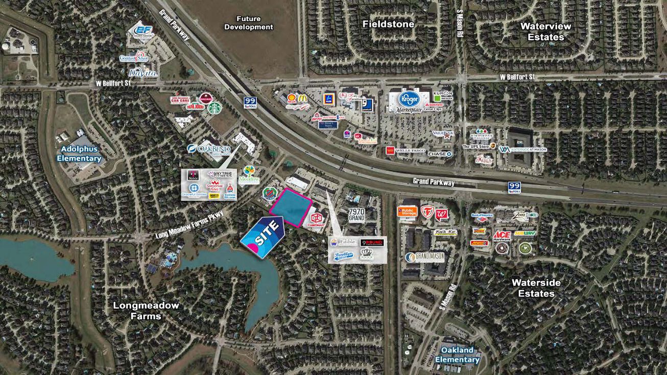 SWQ Grand Pkwy & Long Meadow Farms Pkwy,, Richmond, TX 77406 Land for