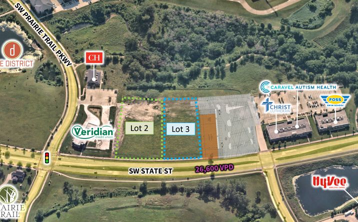 Pictures of Land property located at SW State Street & SW Prairie Trail Parkway, Ankeny, IA 50023 for sales - image #1
