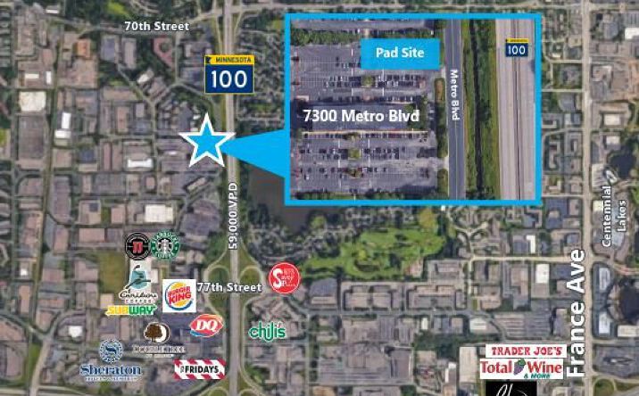Pictures of Land property located at 7290 Metro Blvd, Edina, MN 55439 for sales - image #1