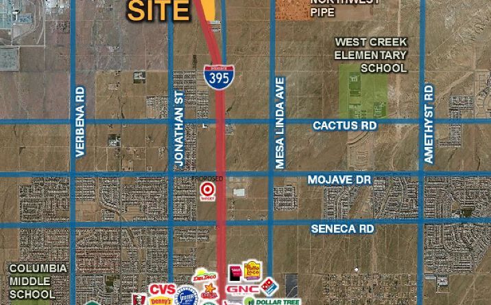 Pictures of Land property located at Highway 395 & Adelanto Road, Adelanto, CA 92301 for sales - image #1