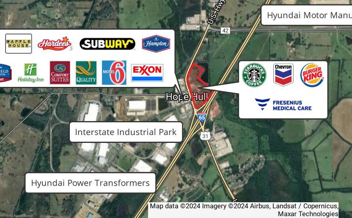 Pictures of Land property located at Wasden Ln, Hope Hull, AL 36043 for sales - image #1