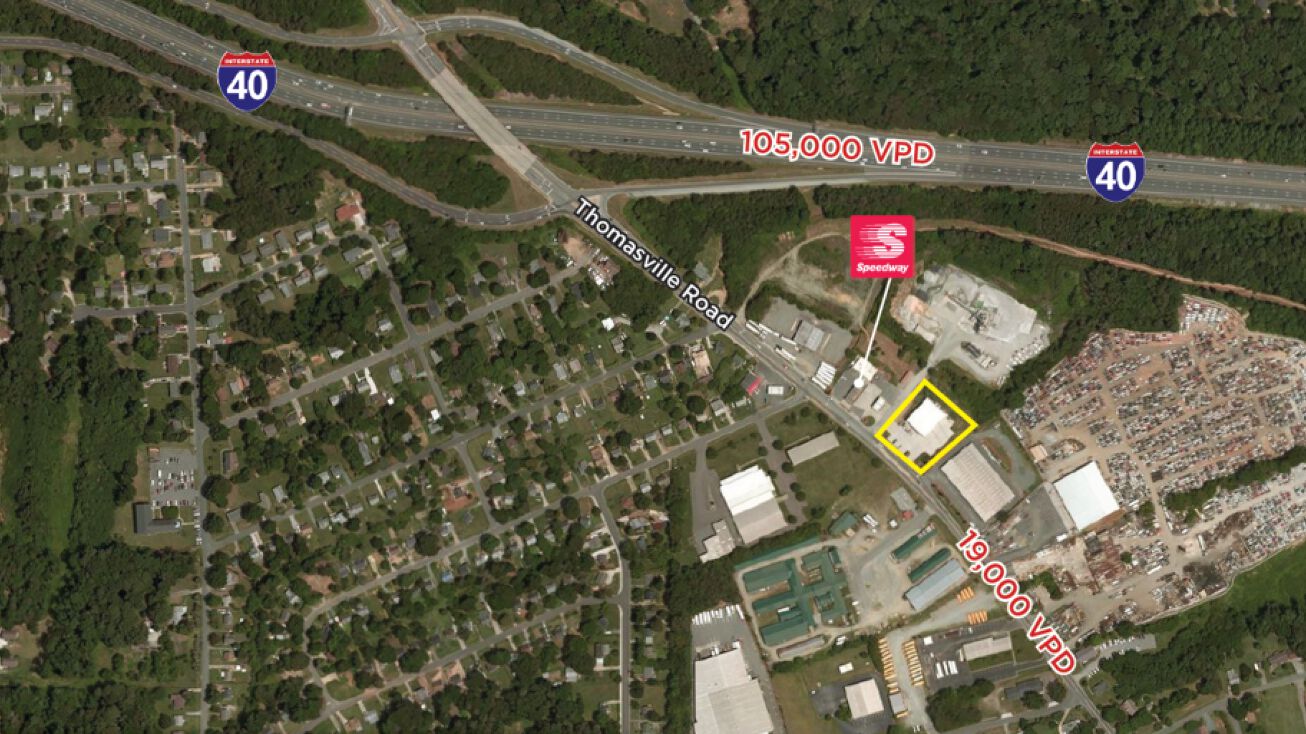 3409 Thomasville Road, WinstonSalem, NC 27107 Retail Property for