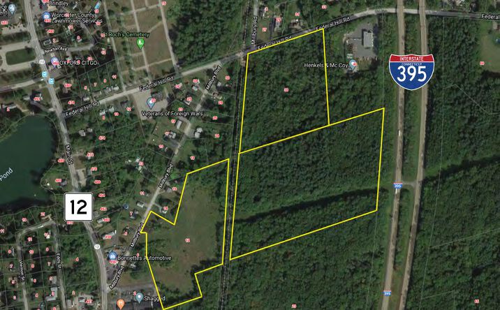 Pictures of Industrial, Land property located at 38 Federal Hill Road & 12 Millbury Blvd, Oxford, MA 01540 for sales - image #1