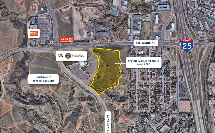 Pictures of Land property located at Fillmore St & Centennial Blvd, Colorado Springs, CO 80907 for sales - image #1