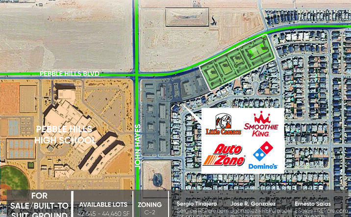 Pictures of Land property located at 14510 Pebble Hills Boulevard, El Paso, TX 79938 for sales - image #1