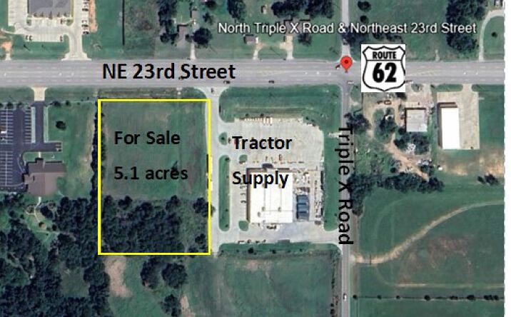 Pictures of Land property located at 16900 NE 23rd St, Choctaw, OK 73020 for sales - image #1