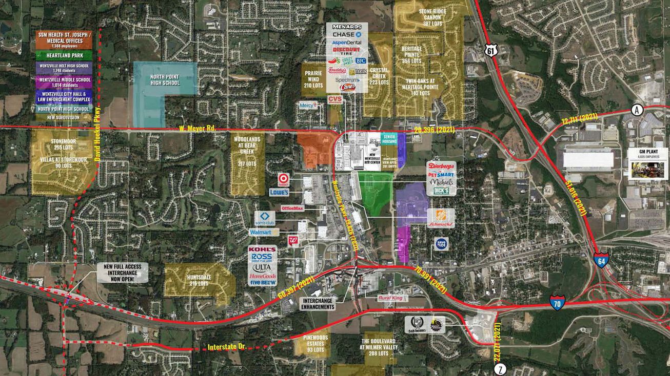 Wentzville Pkwy & Wm Dierberg Dr, Wentzville, MO 63385