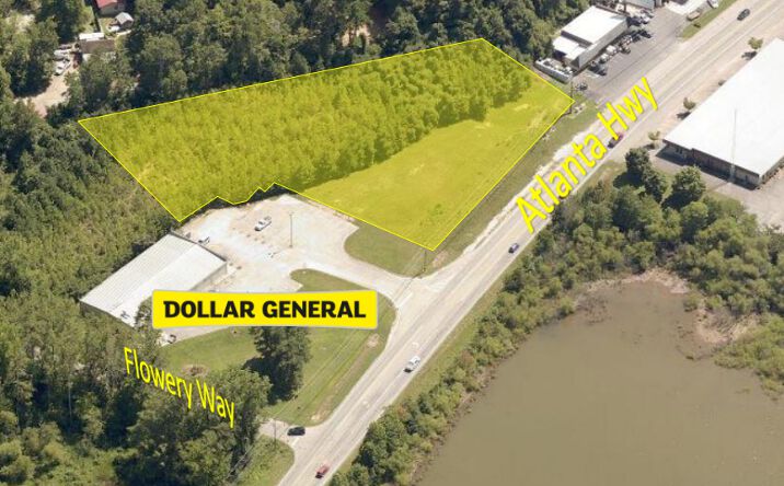 Pictures of Land property located at 5619 Atlanta Hwy, Flowery Branch, GA 30542 for sales - image #1