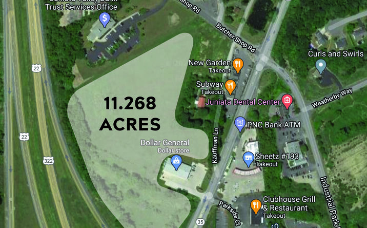Pictures of Land property located at Rt. 322 & Rt. 35 at Kauffman Lane, Mifflintown, PA 17059 for sales - image #1