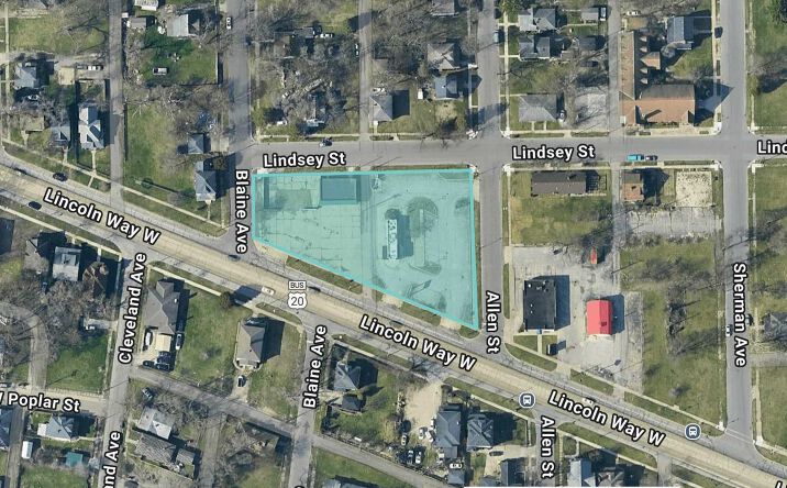 Pictures of Retail, Office, Land property located at 1107 - 1119 Lincolnway West, South Bend, IN 46616 for sales - image #1