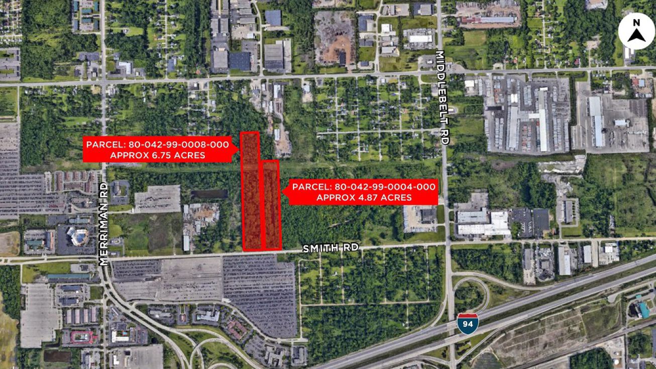 11.62 Acres on Smith Road, Romulus, MI 48174