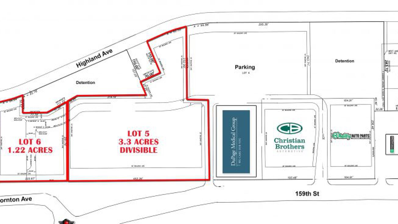 159th St and Thornton St, Lockport, IL 60441 Land for Sale Lockport