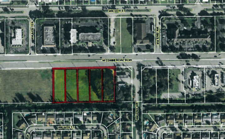 Pictures of Land property located at W. Commercial Boulevard, Lauderhill, FL 33351 for sales - image #1