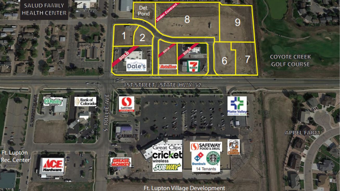 Nec SH52 & Rollie avenue Lot 2, Fort Lupton, CO 80621 Land for Sale