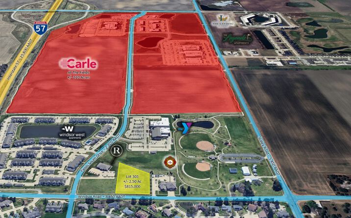Pictures of Land property located at 2409 Fields S Dr, Champaign, IL 61822 for sales - image #1