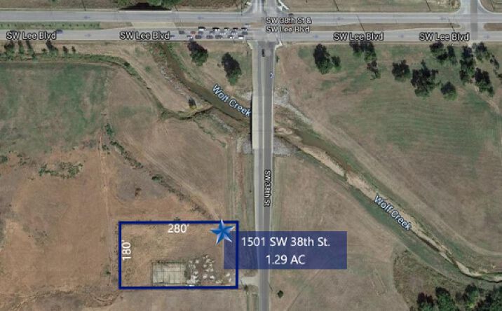 Pictures of Land property located at 1501 SW 38th St., Lawton, OK 73505 for sales - image #1