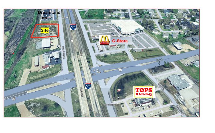 Pictures of Land property located at I-55 Service Road At US 64, Marion, AR 72364 for sales - image #1