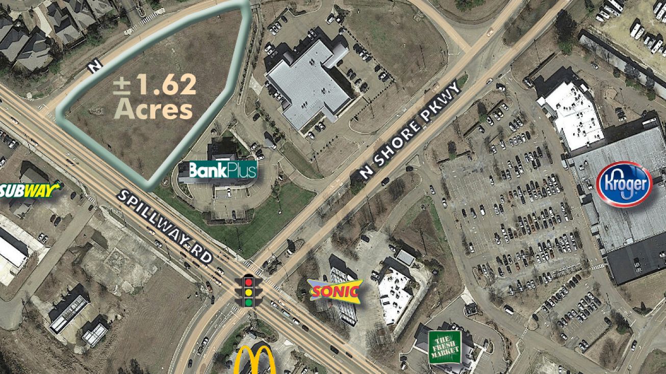 Spillway Road at Lakeshore Drive, Brandon, MS 39047