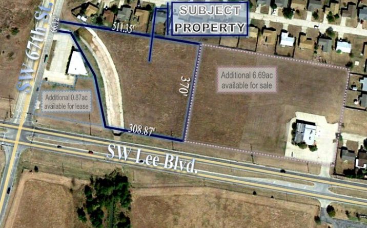 Pictures of Land property located at 6500 SW Lee Blvd, Lawton, OK 73505 for sales - image #1