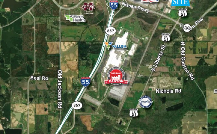 Pictures of Land property located at Canton One Park, Canton, MS 39046 for sales - image #1
