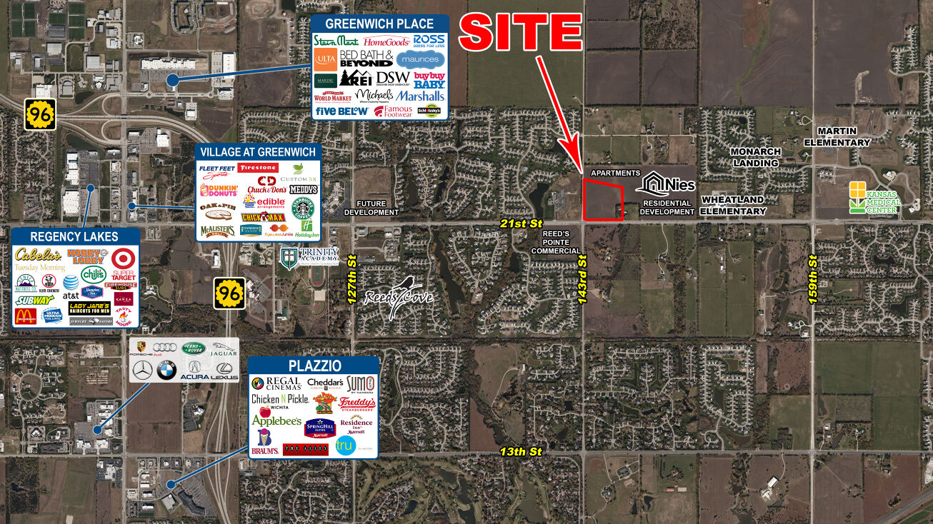14622 E 21st St N, Wichita, KS 67230 Land for Sale Northeast