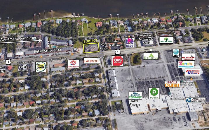 Pictures of Retail, Land property located at 2323 S RIDGEWOOD Avenue, South Daytona, FL 32119 for sales - image #1