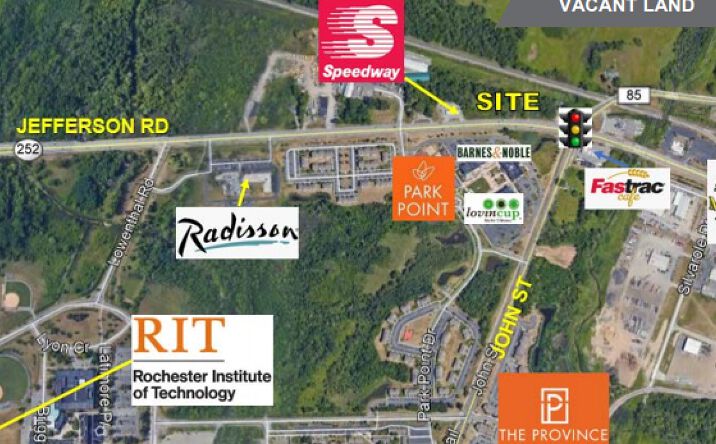 Pictures of Land property located at 224 Jefferson Rd, Rochester, NY 14623 for sales - image #1
