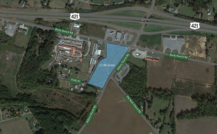 Pictures of Land property located at Asbury Church Rd. & Rocky Branch Rd, Hamptonville, NC 27020 for sales - image #1