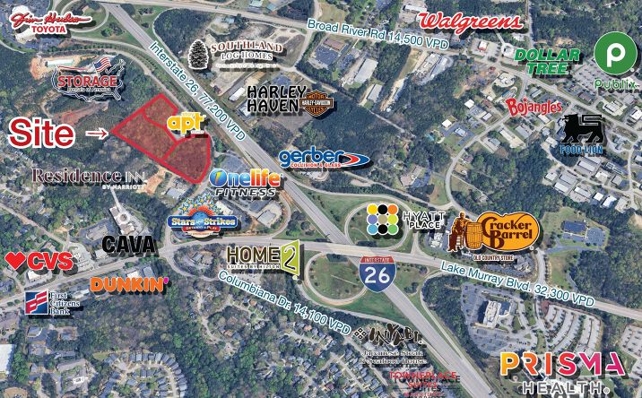 Pictures of Land property located at Columbiana Dr, Irmo, SC 29063 for sales - image #1