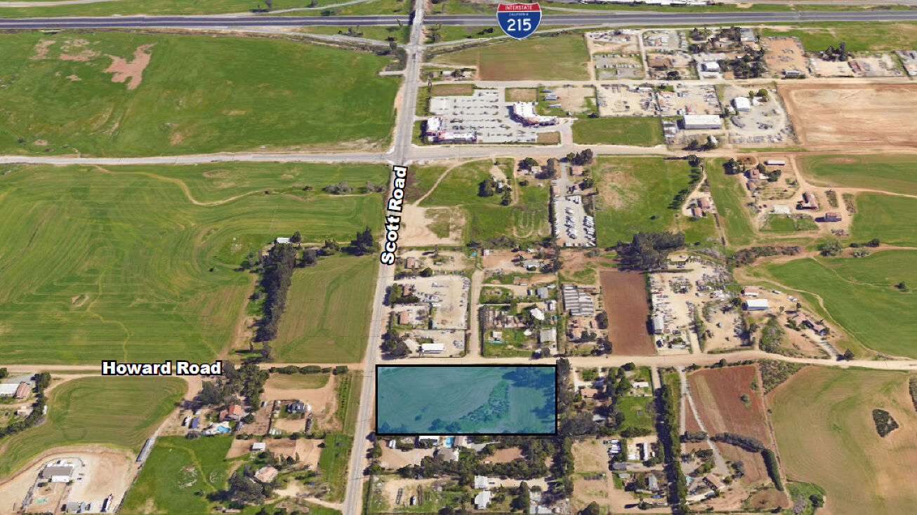 ±4.16 AC 27025 Scott Road, Menifee, CA 92584 Land for Sale ±4.16 AC