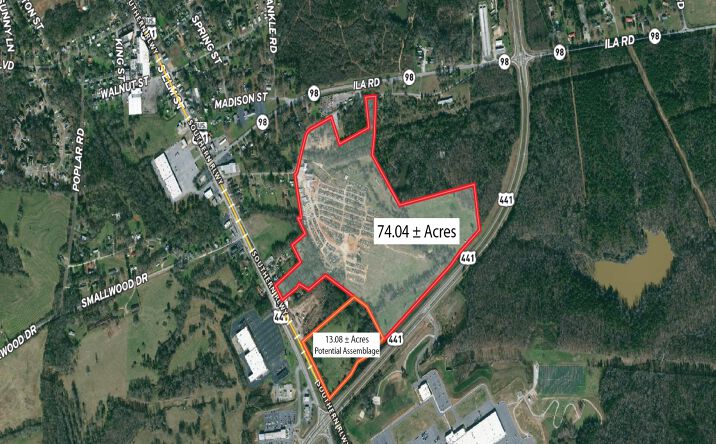 Pictures of Land property located at 200 Harris St, Commerce, GA 30529 for sales - image #1