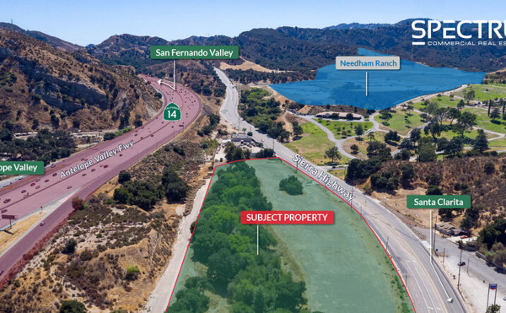 Pictures of Land property located at 23600 Sierra Hwy, Santa Clarita, CA 91321 for sales - image #1