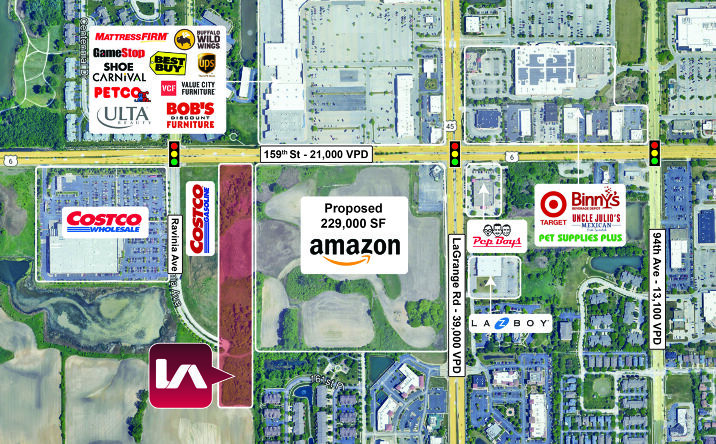 Pictures of Land property located at 9801 W 159th St, Orland Park, IL 60487 for sales - image #1