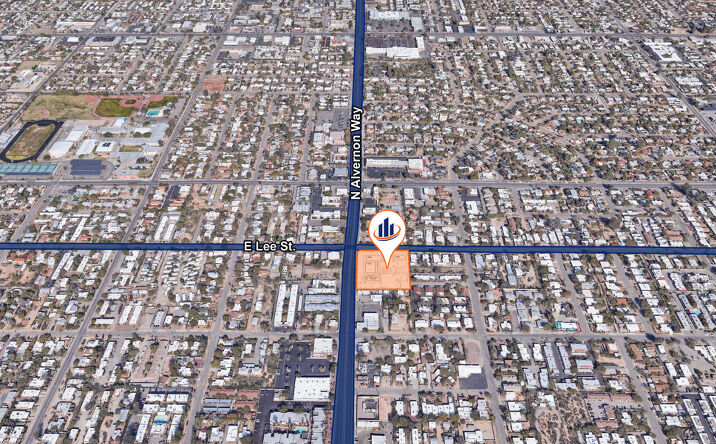 Pictures of Land property located at SEC Lee Street & Alvernon Way, Tucson, AZ 85712 for sales - image #1
